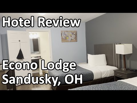 Hotel Review & Room Tour: Econo Lodge Inn & Suites - Sandusky, OH