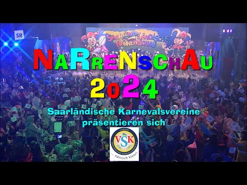 VSK Narrenschau 2024 - SR Fernsehen Kappensitzung: SiPrä Stefan Regert, Wuschd, Läädisch, Konsorten