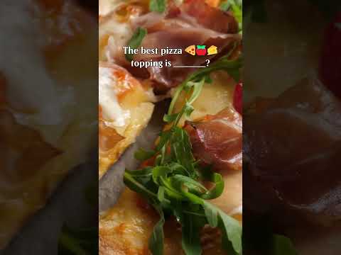 The best pizza topping is _______? 🍕🍅🧀