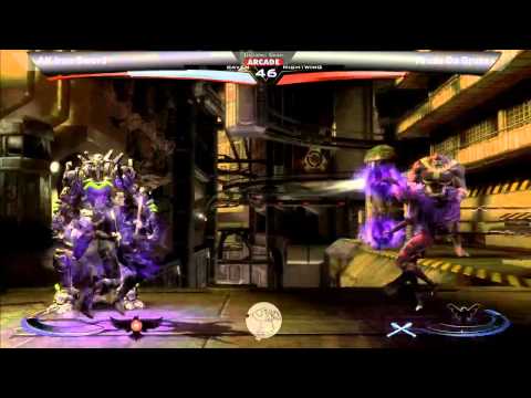 Injustice:GAU Ghost Battle Series # 19 - AK Glass Sword vs Hruza Da Bruza