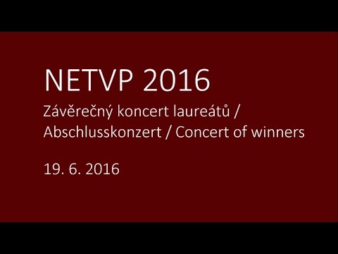 NETVP 2016 - Koncert vítězů
