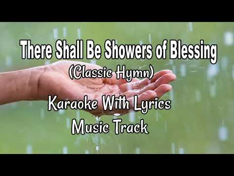 THERE SHALL BE SHOWERS OF BLESSING "Karaoke" (Key : G & A♭)