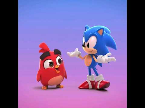Sonic x Angry Birds Crossover #shorts