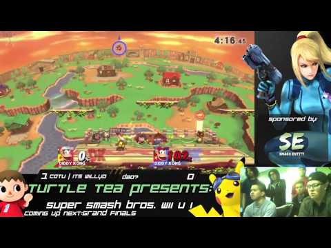 Turtle Tea PRESENTS: SSB4 I ( Loser Finals - COTU | ITS WILLyo vs. dao? )