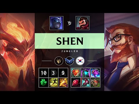 Shen Jungle vs Graves - KR Diamond Patch 25.21