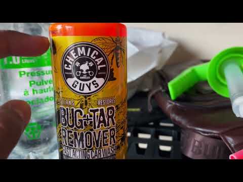 Chemical guys Bug and Tar remover real life test !!, NOT IMPRESSED ! Watch before buying it !!