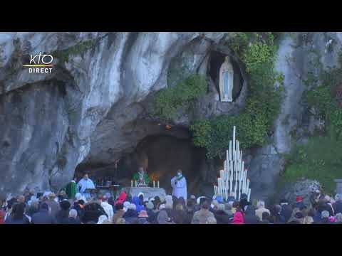 Messe de 10h à Lourdes du 24 octobre 2021