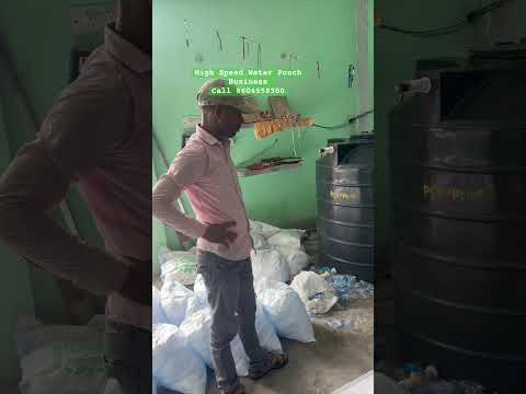 💧 Start Water Pouch Business in Low Investment 💼