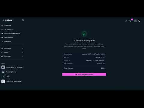 MyDisguise: How to Purchase and Manage Subscriptions