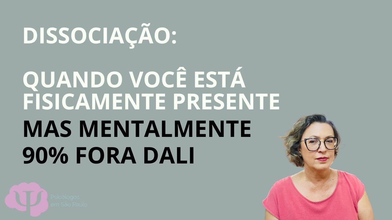 Lares estressantes, imprevisíveis, negligentes são lugares onde  você acaba aprendendo a dissociar.