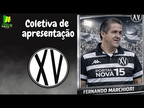 Coletiva de apresentação - Técnico Fernando Marchiori