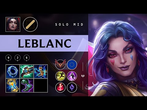 LeBlanc Mid vs Katarina - EUW Grandmaster Patch 25.24