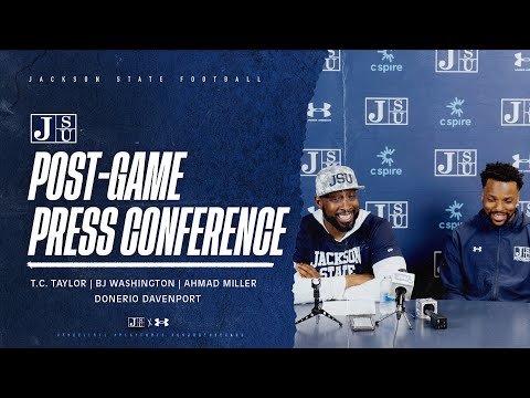 2025 Post-Game Press Conference vs BCU | T.C. Taylor, Ahmad Miller, Donerio Davenport, BJ Washington