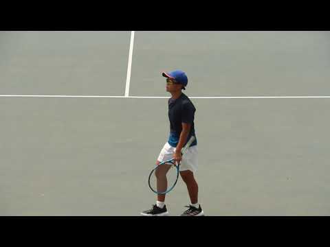 Kamornwan Kornsila[5]defeat PeanthulthulJitmonmana Girls' Singles1st Round-ITF JUNIOR CHAMPIONSHIPJ4