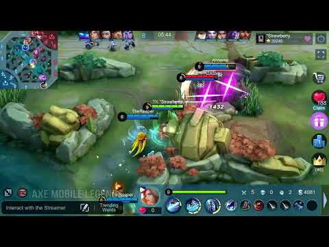 Crazy Move Lancelot Super Fast Hand!   Top 1 Global Lancelot by Strawberry   Mobile Legends