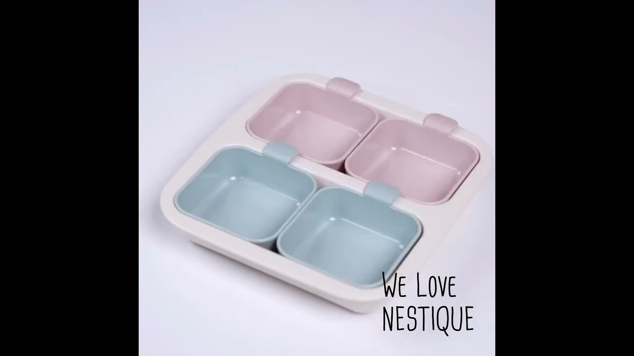 Khay ăn trẻ em Nestique 3 in 1 N-12 [Video 01] BY https://bepnhatoi.com