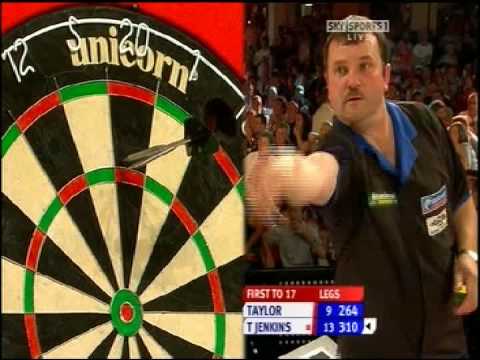 Phil Taylor vs Terry Jenkins Part 8 - 2007 World Matchplay Semi Finals