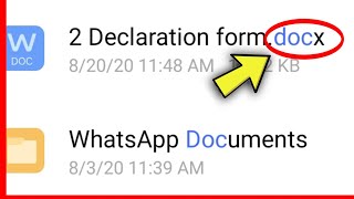 Docx File Not Opening | Problem Solve In Android