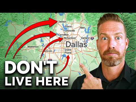 AVOID Moving to the WRONG Area in Dallas, Texas