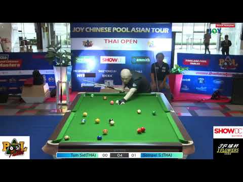 Tum Sid VS Sompal S - 2019 Joy Chinese Pool Asian Tour Thai Open