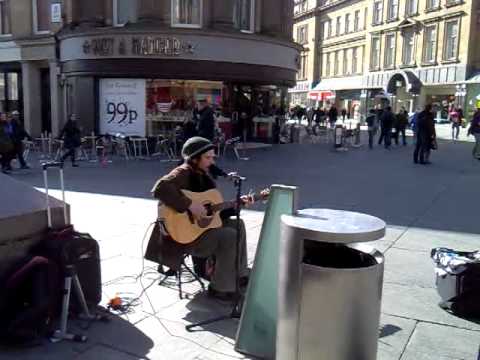 Rob the monument busker  - With or without you