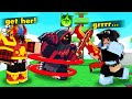 I Used EMBER Kit To Use INSANE Damage In A 1v3... (ROBLOX BEDWARS)