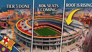 Camp Nou Roof Rising Fast(3 May 2026)| Compression Ring Expansion & Massive Progress|Camp Nou Update