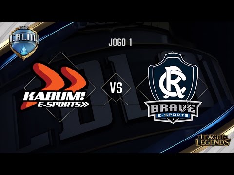 KaBuM x Remo Brave (Jogo 1 - Semana 6 - Dia 2) - CBLoL 2017