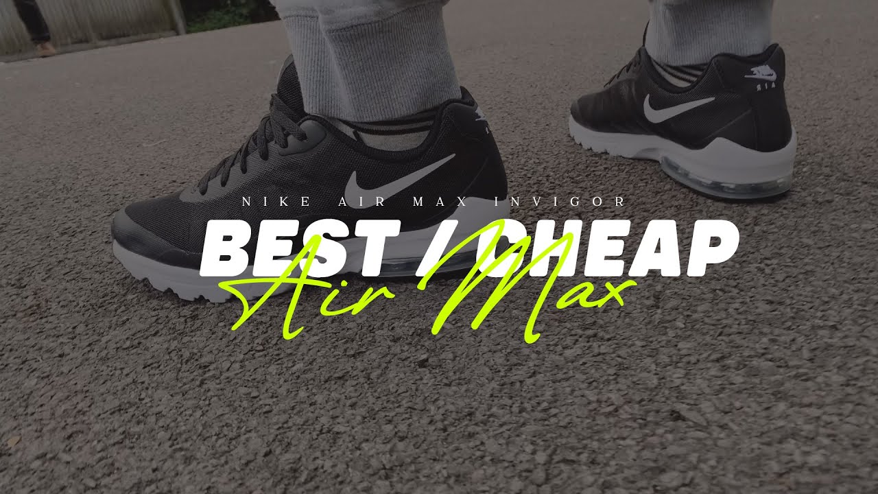 Watch video Best Cheap Nike Air Max - Invigor - Close Up + On Feet Now Best Cheap Nike Air Max - Invigor - Close Up + On Feet