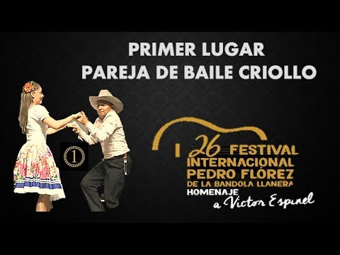 Primer Lugar Pareja De Baile Criollo 2018