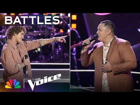 Gabriel Goes and Kamalei Kawa'a Honor Their Roots with "Over the Rainbow" | The Voice Battles | NBC