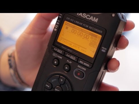 Видео-обзор товара Рекордер Tascam DR-40