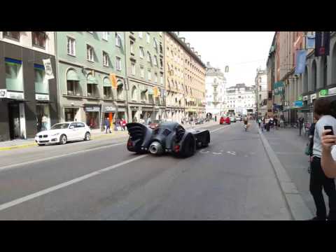 Uber as Batmobile - Sthlm, Sweden