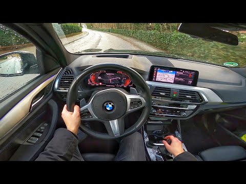 2020 BMW X3 xDrive20d M - pov test drive