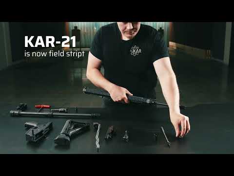 Ensio Firearms KAR-21 field strip and caliber change.