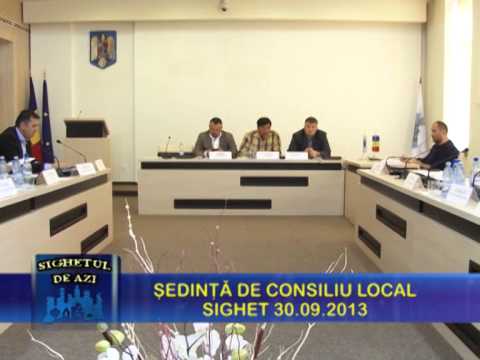 Sighetul de Azi - Sedinta de Consiliu Local 30 Septembrie 2013 P1