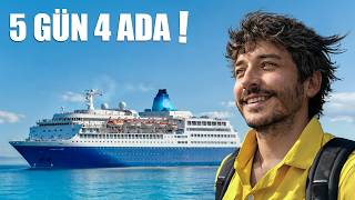 5 GÜNDE 4 YUNAN ADASI - İlk Türk Cruise Gemisi