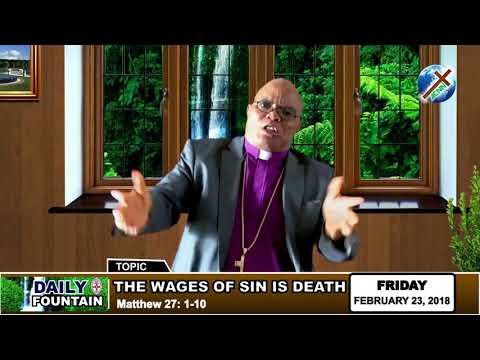 DAILY FOUNTAIN OF 23, FEBRUARY 2018 - RT. REV'D. JOHNSON EKWE