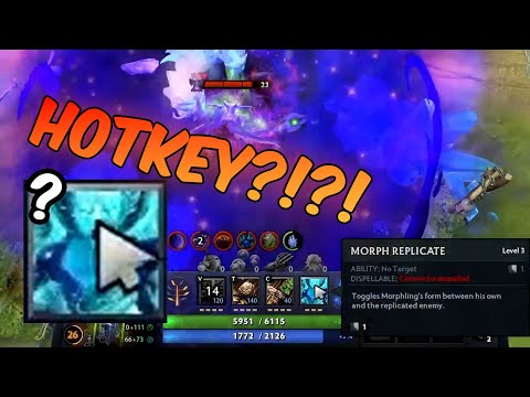 arteezy morphling ULT hotkey goes missing and punished