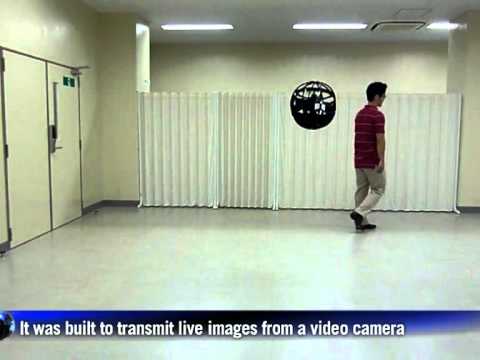 Japanese inventor develops flying sphere drone