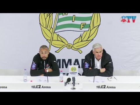 Presskonferens: Hammarby IF - HIF