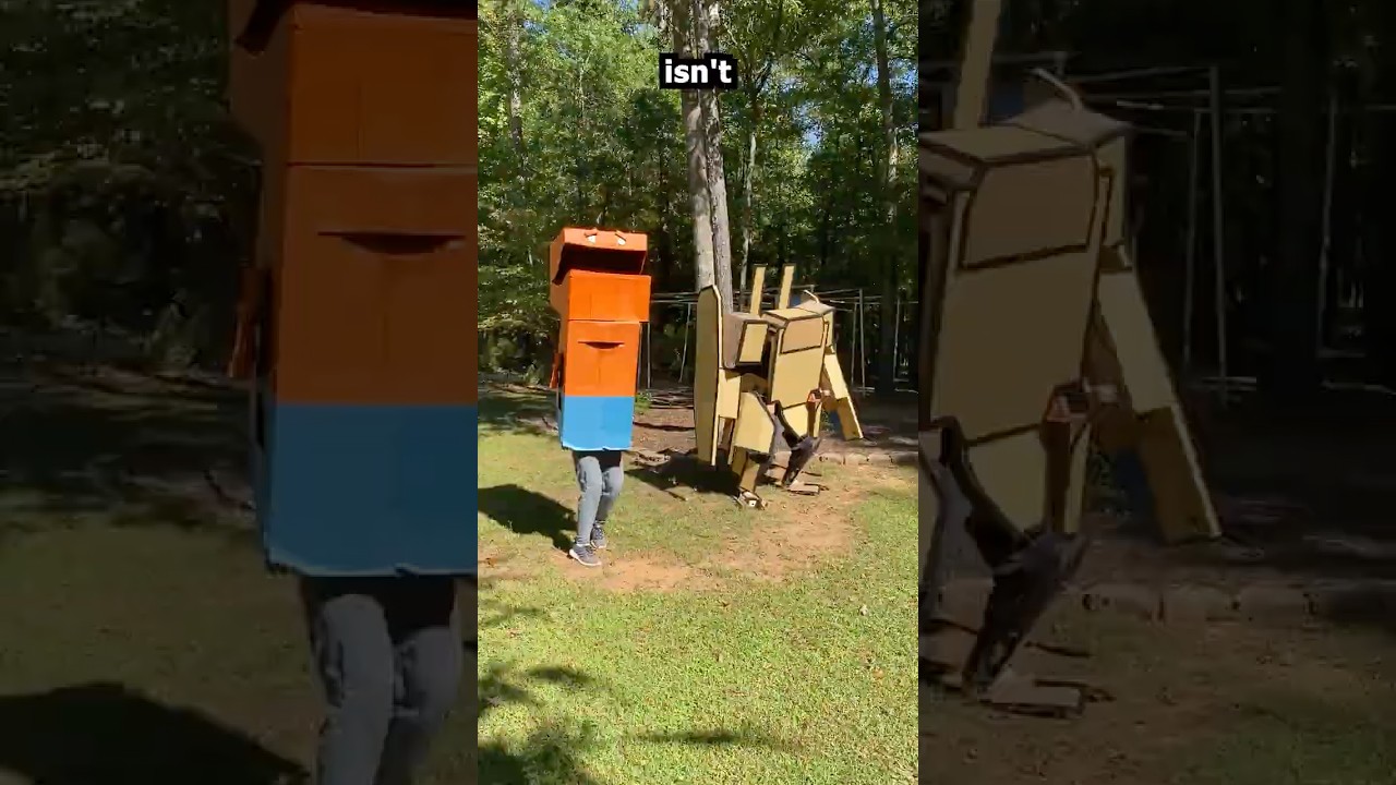 Lofty Mech Costume For Halloween!