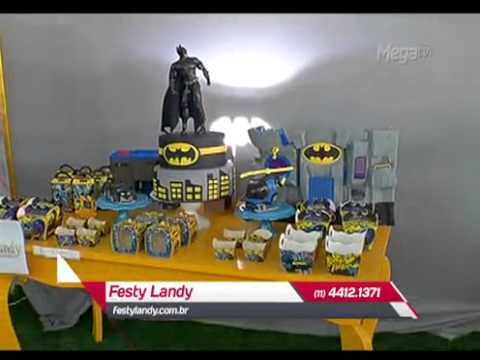 Festy Landy e Mega TV  - Decoração Festa Junina