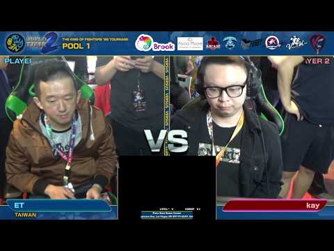 ET vs kay - KOF '98 Neo Geo World Tour Season 2 Las Vegas Stop Pools