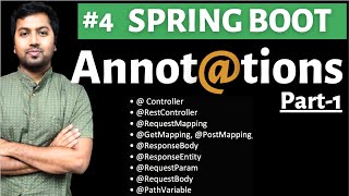 Spring boot Annotations (Controller Layer) | Controller, RestController, RequestMapping etc.