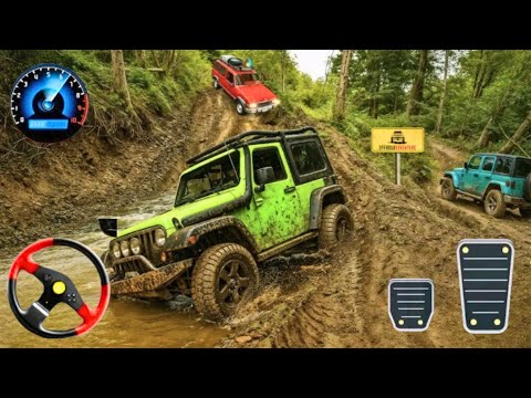 Ultimate Offroad Jeep Simulator 3D | Mountain & Mud Jeep Driving 3D | Jeep Wala Game