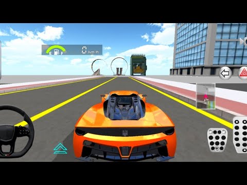   New Orange Car all cars Unlocked Gift 🎁 3d driving class 2025 - Best android gameplay 
