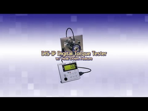 DIS-IP Digital Torque Tester - Peak Down Torque Testing