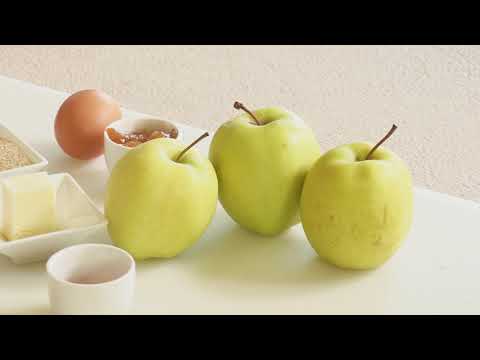 TORTA DI MELE SBRICIOLATA - Video Ricetta - Grigio Chef