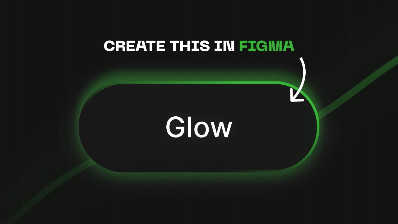 How to create an Animated Glowing Button in Figma: Tutorial 2024